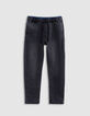 JOGGER LOOSE jeans grey Waterless for boy-3