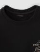 Sudadera negra corazón dedos mini me niña-4