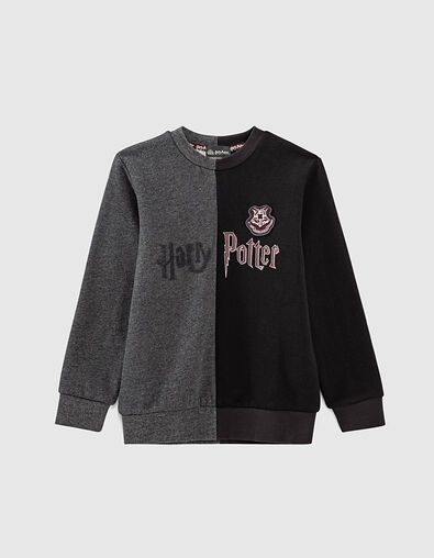 Sweater zwart en grijs markering HARRY POTTER jongens - IKKS