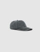 Gorra vaquera azul gris bordado logo hombre-2