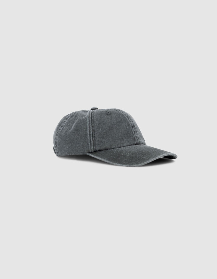 Gorra vaquera azul gris bordado logo hombre-2