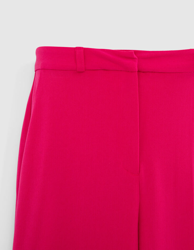 Pantalon tailleur fuchsia Femme-4