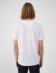 Tee-shirt blanc DRY FAST visuel plongeur Homme-3
