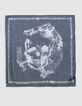 Foulard orage motif tête de mort-filet Homme-3