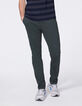 Engels groene SLIM fit chino broek Heren-2