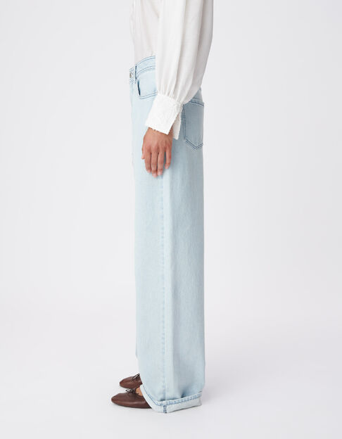 Jean large bleu Chisa Femme - IKKS