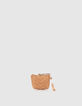 Mini trousse 1440 Toy en cuir velours sable Femme-1