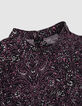 Blusa rosa LENZING™ ECOVERO™ con estampado cachemira niña-2