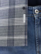 Chemise REGULAR marine à carreaux Homme-5