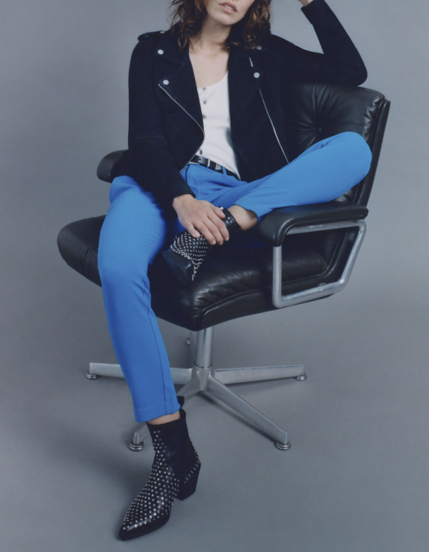 Veste cuir deals ikks femme 2019