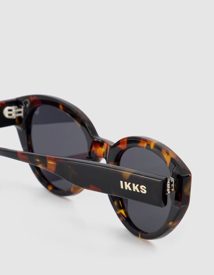 Lunettes solaires Derry papillon marron Femme-3