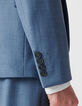 Horizontfarbenes Herrensakko TRAVEL SUIT-5