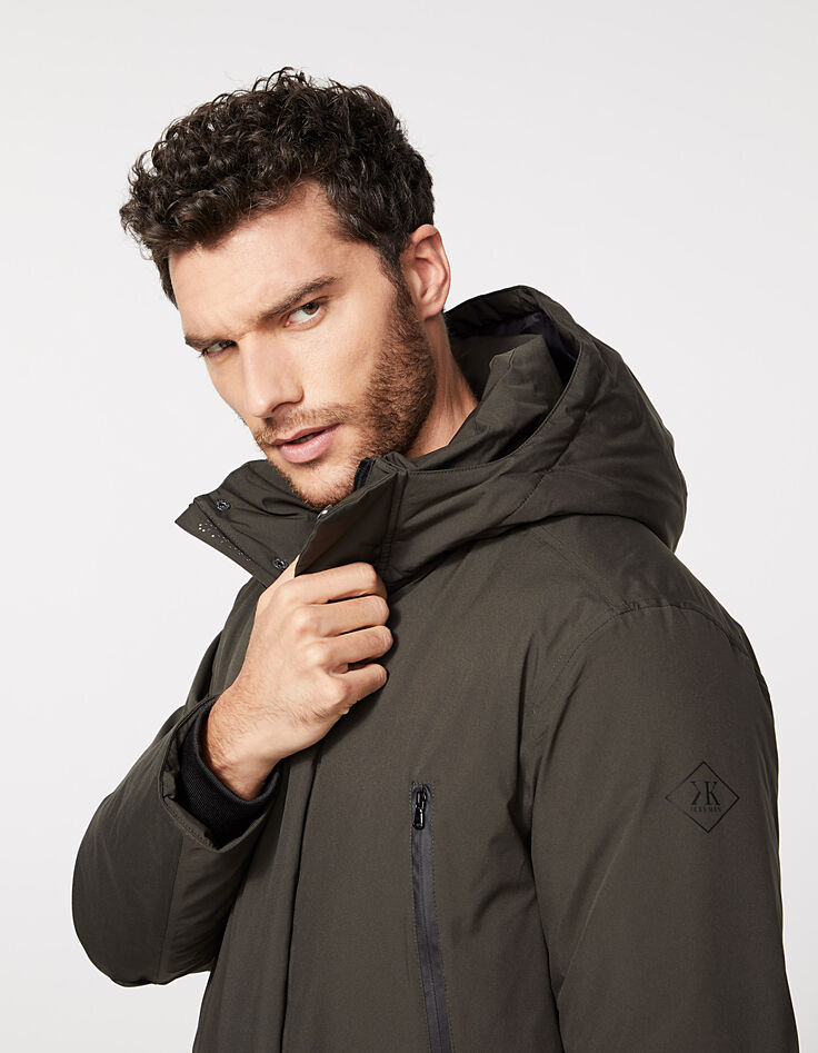 Parka longue kaki WATERPROOF Homme-5