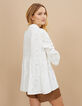 Ecru hemdblouse in broderie anglaise I.Code-3