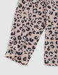 Pink leopard print shirt for girl-9