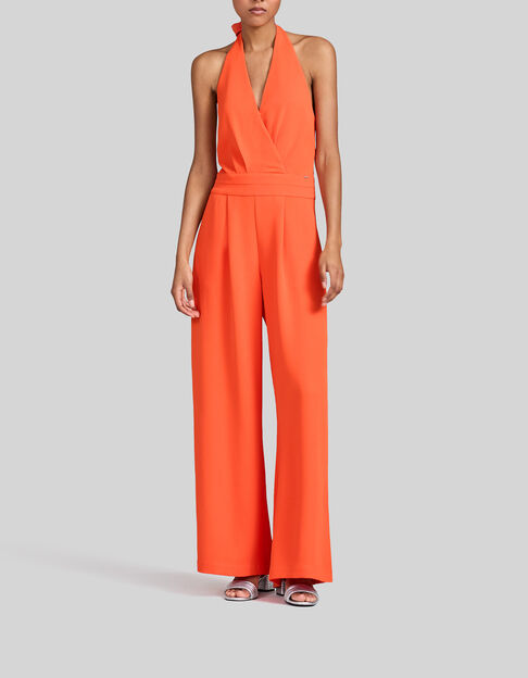 Combinaison orange dos-nu Femme - IKKS