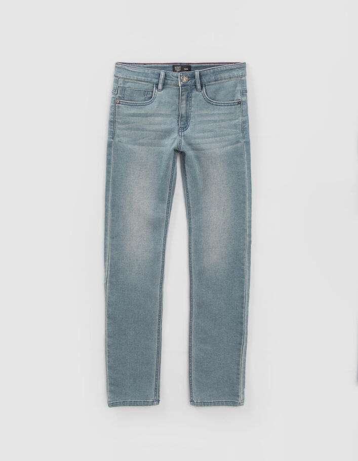 Blauwgrijze SLIM jeans jongens-1
