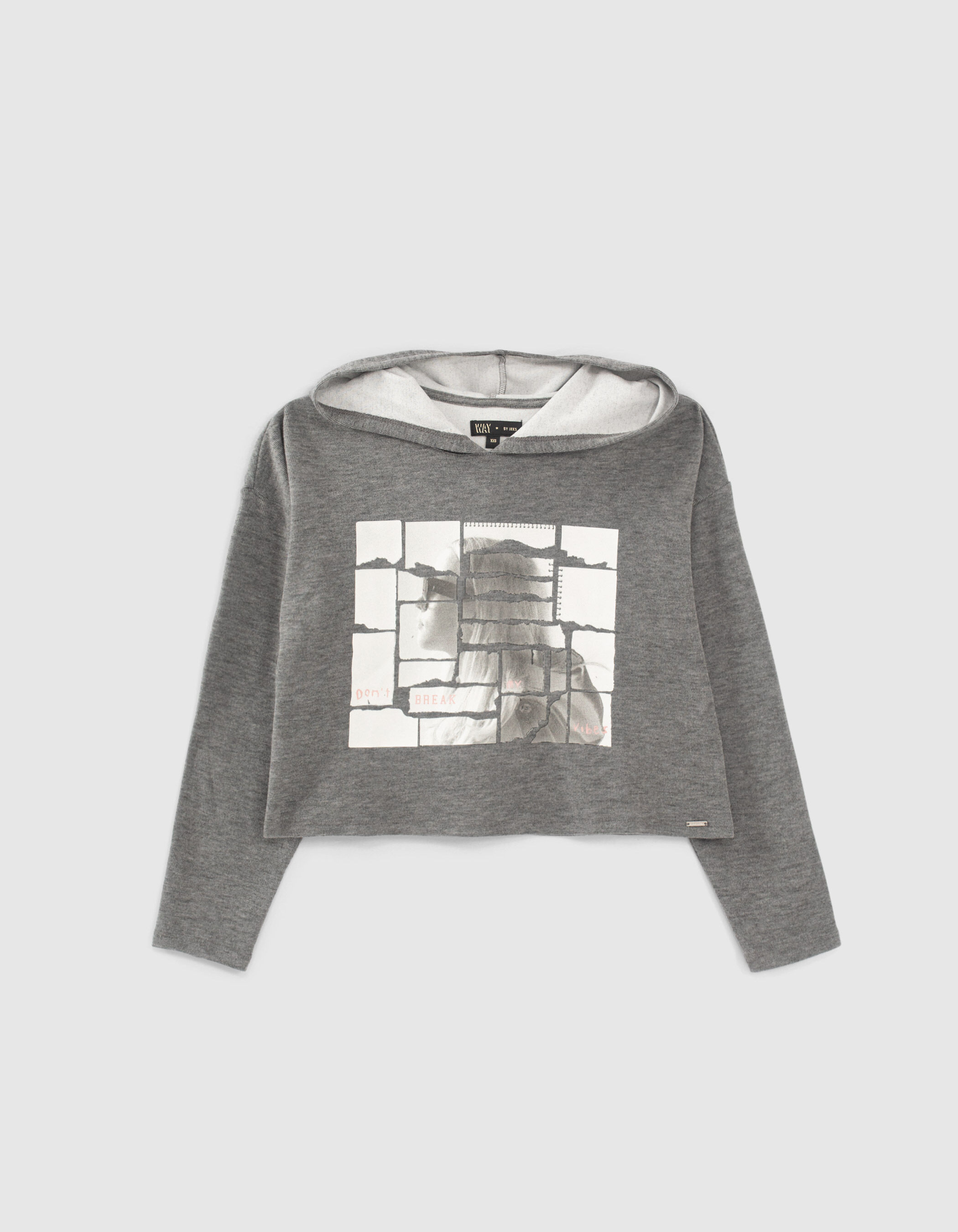 Girls hooded hotsell t shirt