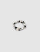Armbanden zilverkleurig, wit, grijs, zwart Dames -1