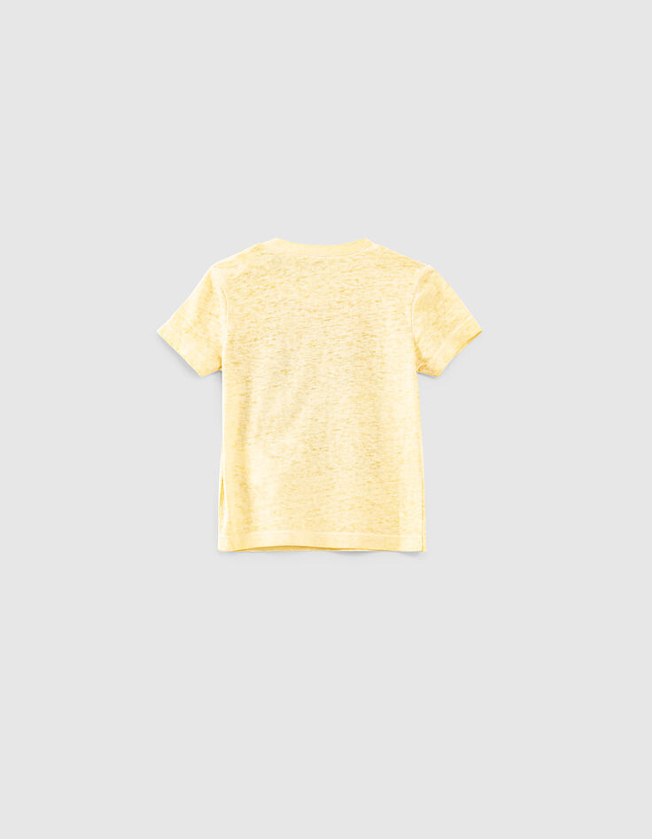 Tarwegeel T-shirt opdruk gitaar op foto bio babyjongens -3