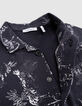 Baby boy grey jungle shirt-5