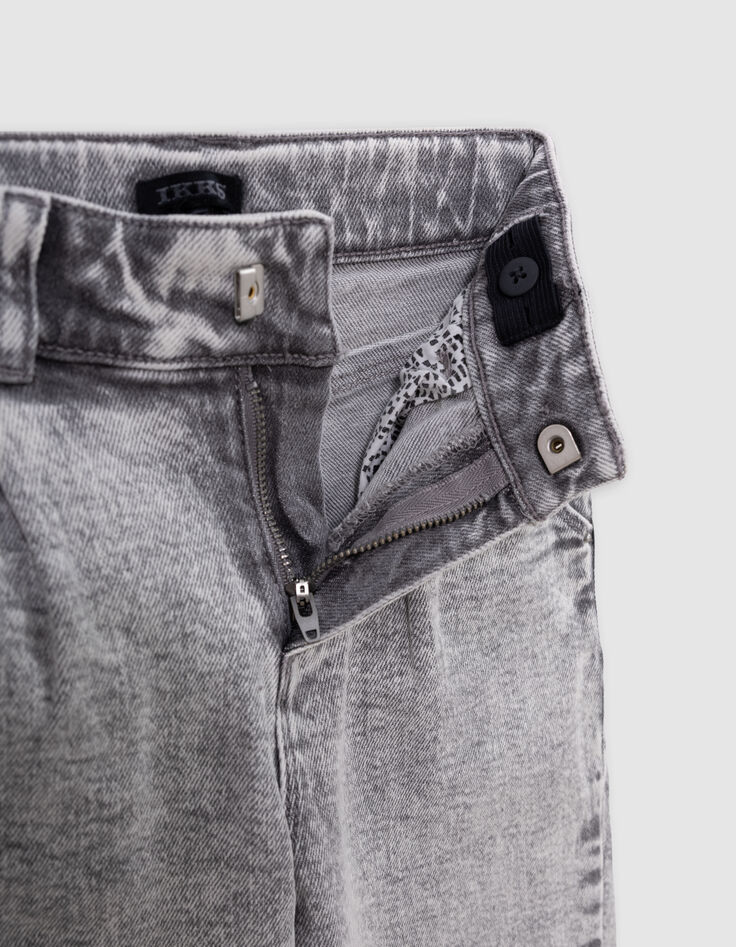 BALLOON jeans grey rhinestone button for girl-9