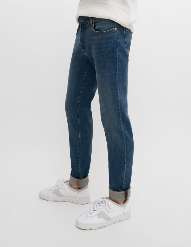 Men’s indigo Dennis SLIM jeans-5 Men’s indigo Dennis SLIM jeans-5