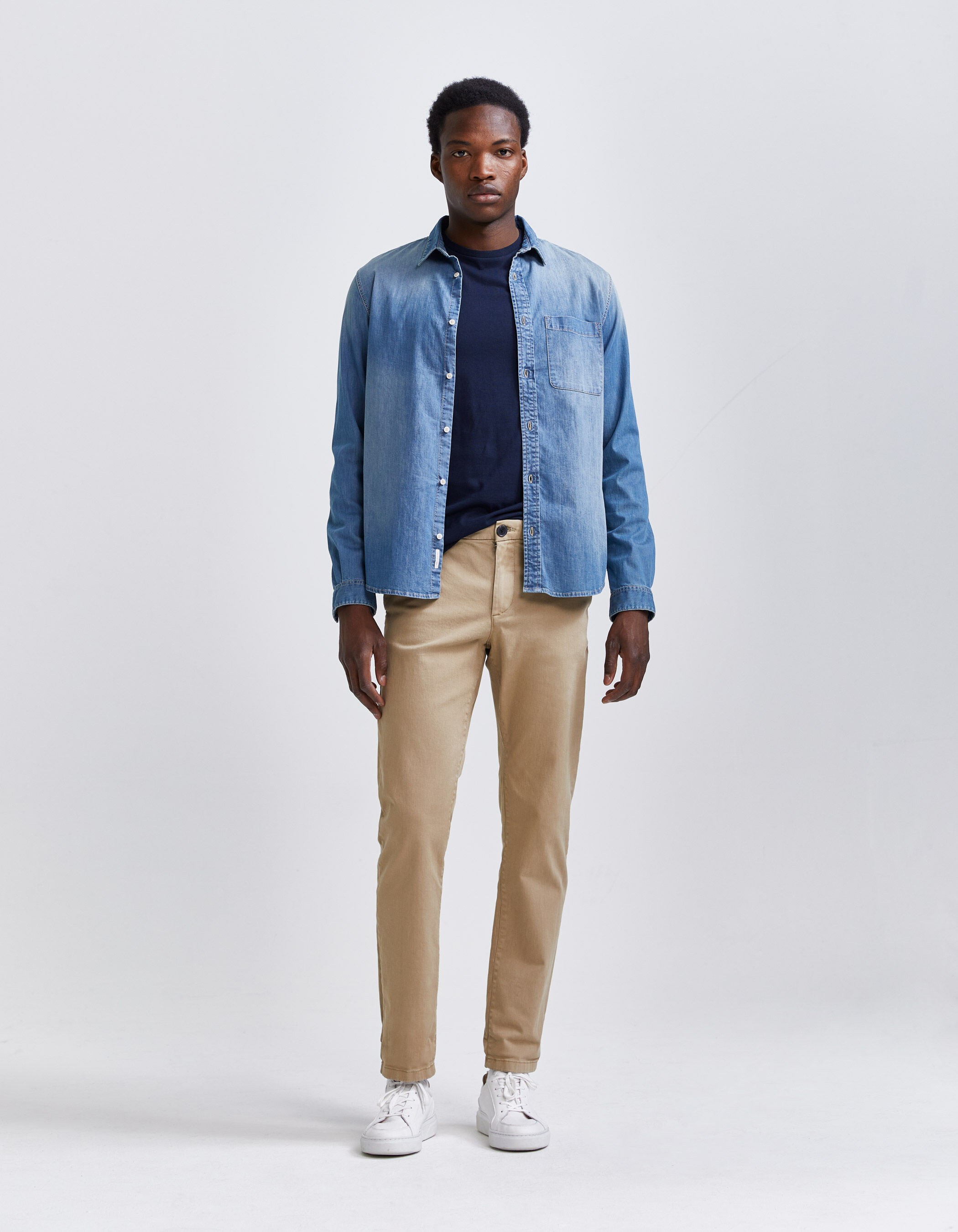 Men s beige chinos