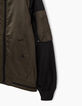 Bomber brons zwarte mouwen jongens-6