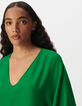 Blouse verte LENZING™ ECOVERO™ esprit cape-4