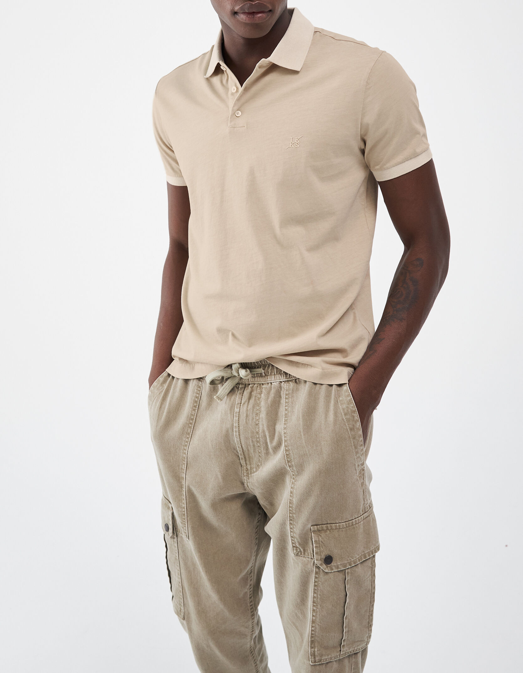 Polo hotsell homme lin