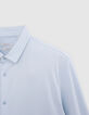 Camisa REGULAR azul cielo punto ABSOLUTE DRY hombre-3