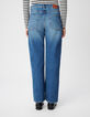 Anders Damen-Jeans mit geradem Bein, blau, 7/8-L&auml;nge-3