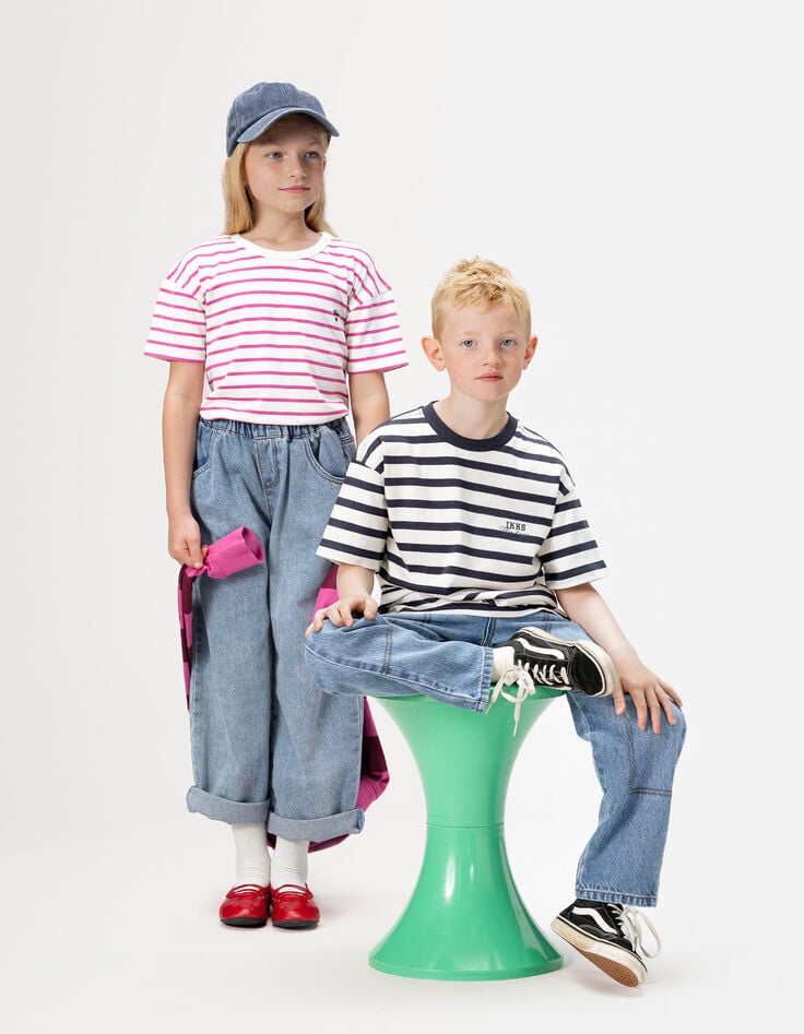 Jungen-Matrosenshirt, kurzarm, Biobaumwolle-3 Jungen-Matrosenshirt, kurzarm, Biobaumwolle-3