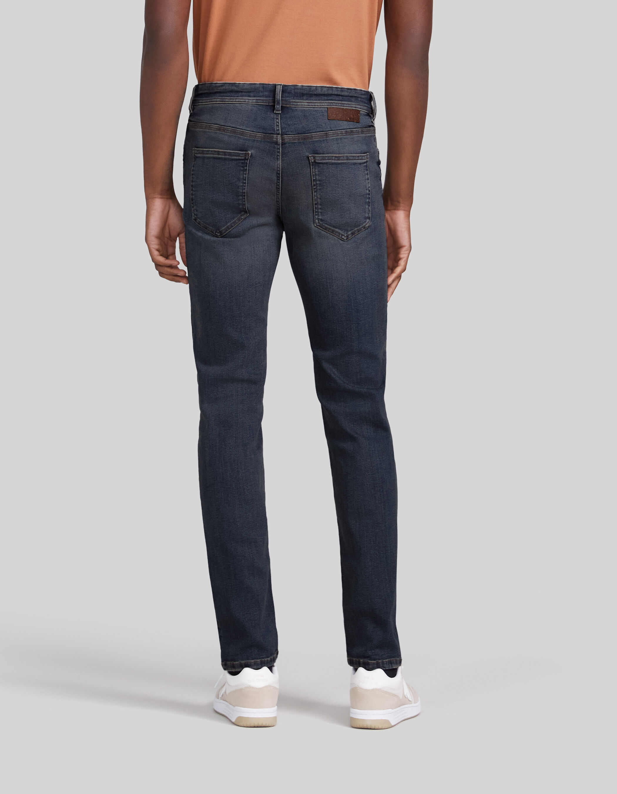 Men s steel WATERLESS dirty faded SLIM jeans IKKS