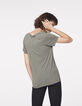 Camiseta pico caqui bordados joya-3