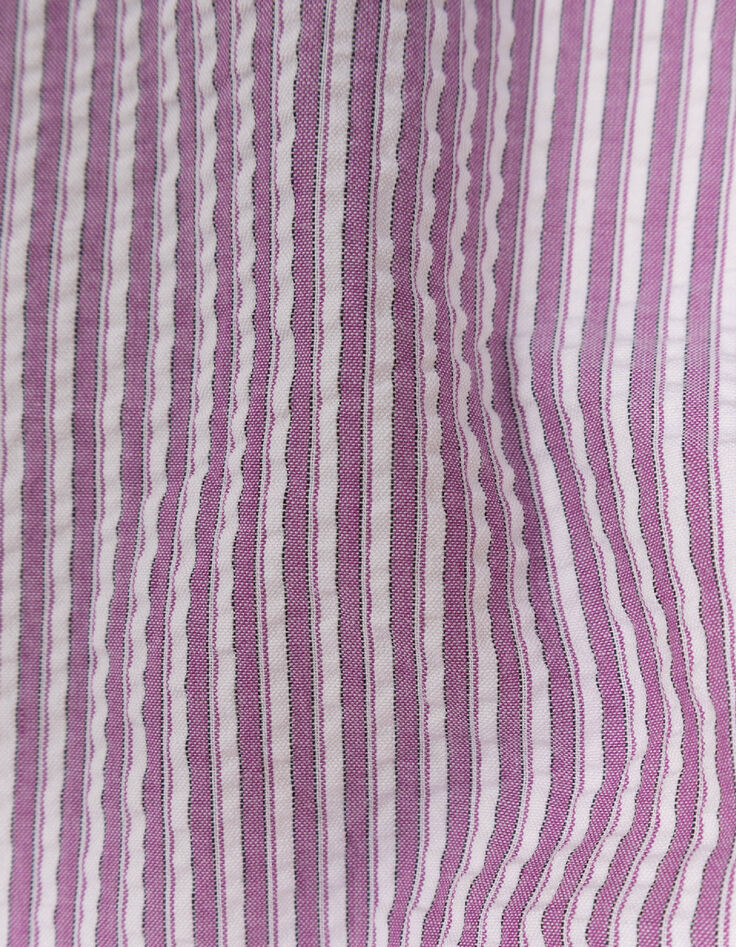 Pantal&oacute;n parma estampado seersucker rayas para ni&ntilde;a-6