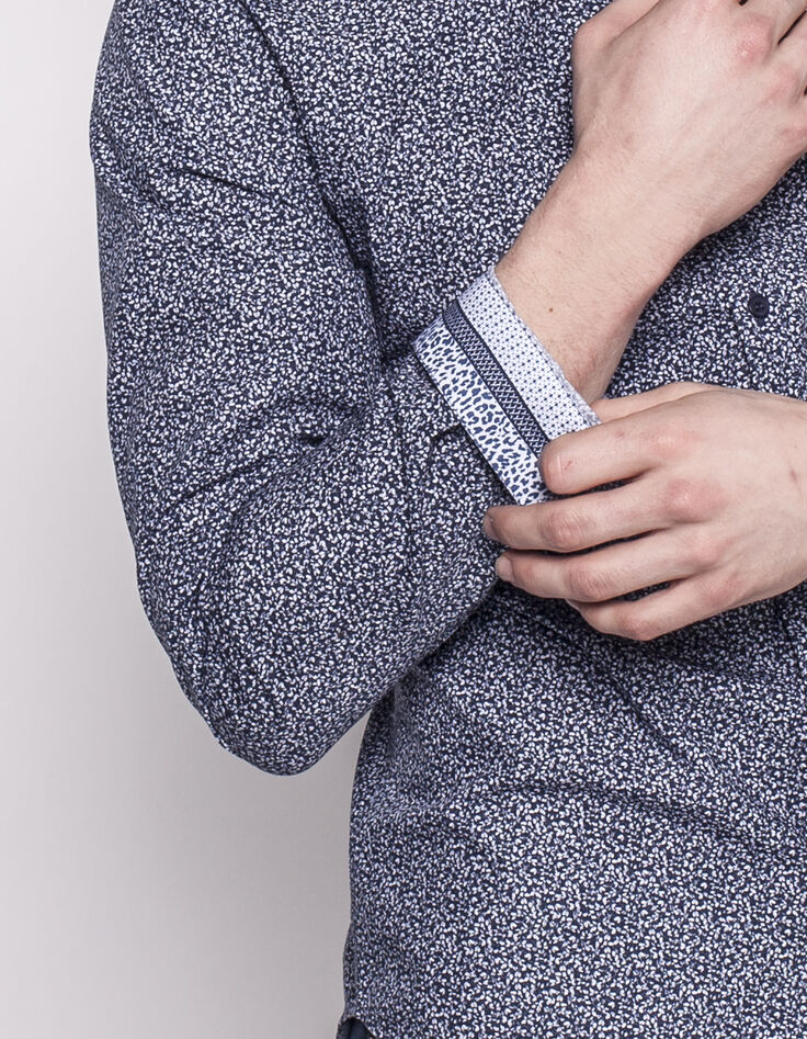 Slim fit herenoverhemd-4