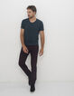 Pruimkleurige herenjeans-2