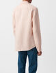 Camisa SLIM rosa lino hombre-3