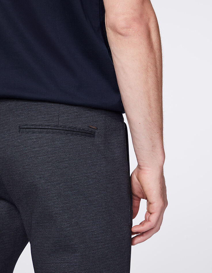 Jogpant antracita de cuadritos Hombre-4 Jogpant antracita de cuadritos Hombre-4
