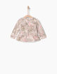 Sweat rose bébé fille-3