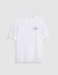 T-shirt blanc visuel montagne ABSOLUTE DRY Homme-1