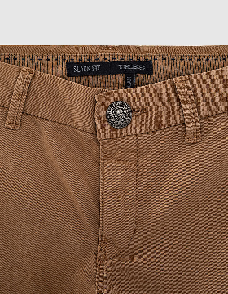 Boys’ camel chinos-4