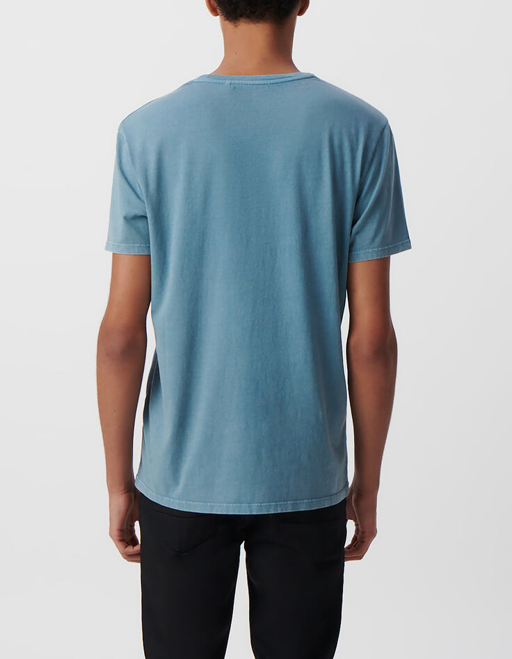 Herren-T-Shirt Sturmmotiv, Totenkopf-3