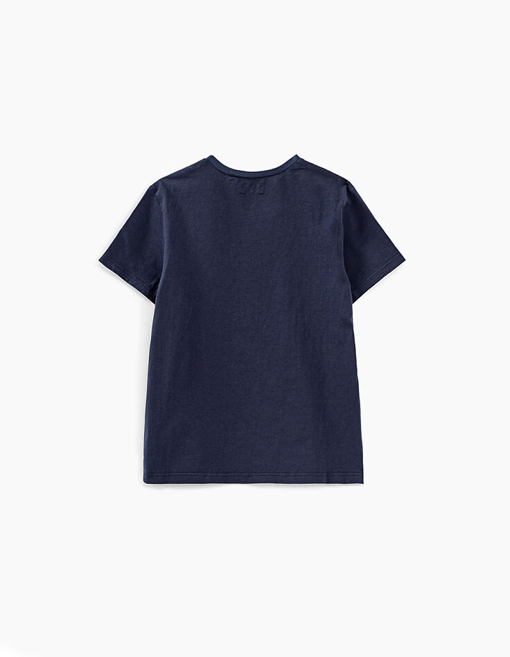 Tee-shirt navy WALK ON FAME garçon-3