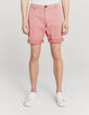 Bermudas chino TAPERED coral Hombre-4