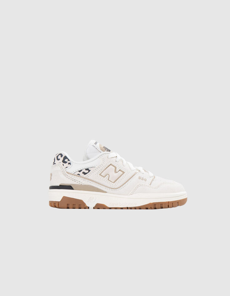 Baskets beiges NEW BALANCE 550 fille-2