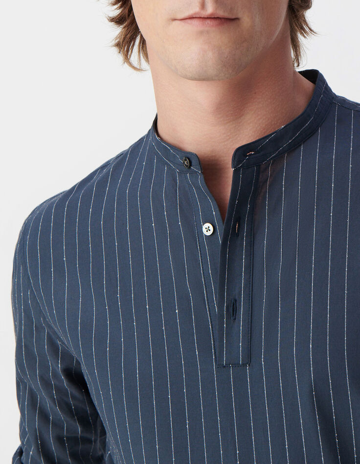 Men&rsquo;s ink striped REGULAR shirt-7