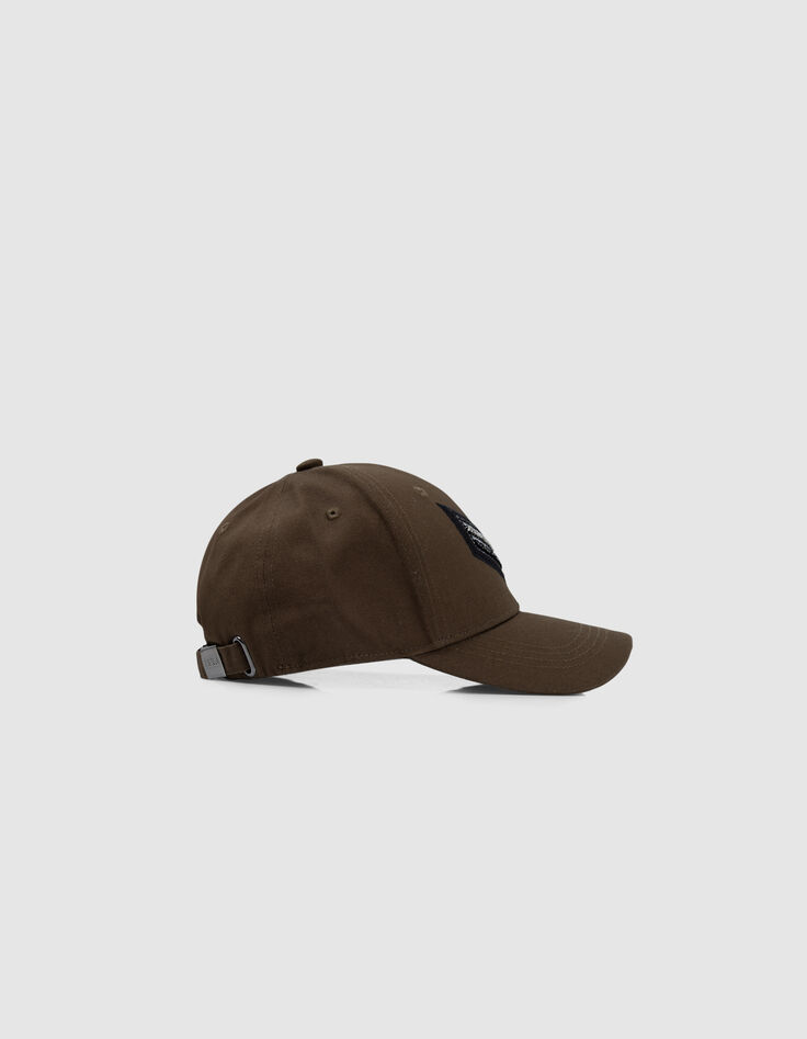 Casquette kaki broderie chevrons Femme-6